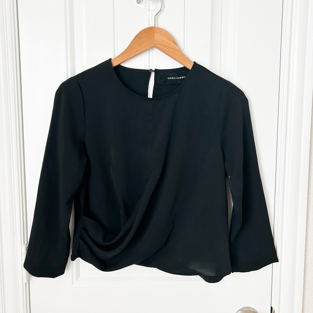 Code X Mode Black Blouse Size Small
